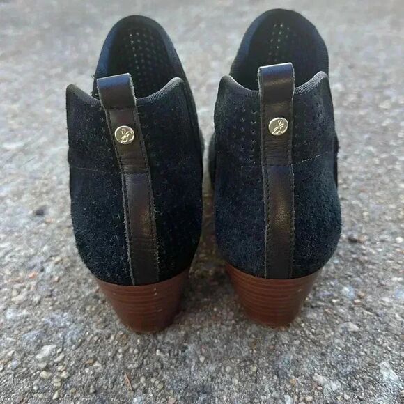 Sam Edelman Rio Suede Perforated Booties - Picture 6 of 11